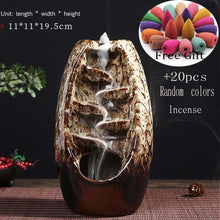 Load image into Gallery viewer, incense burner Ceramic Backflow Incense Burner Creative
