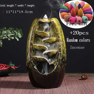 incense burner Ceramic Backflow Incense Burner Creative